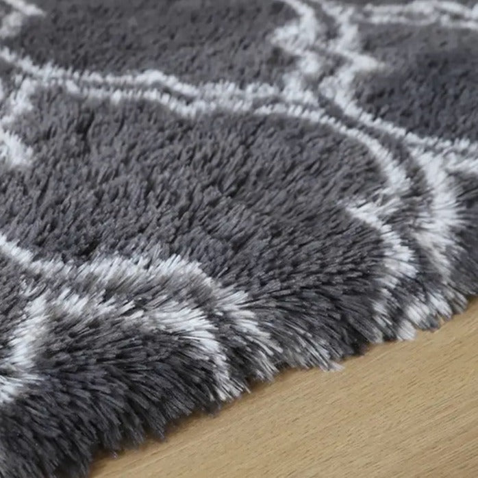 Flauschiger Shaggy-Teppich Graphit – Gemütlicher Stil für Jedes Wohnzimmer 6