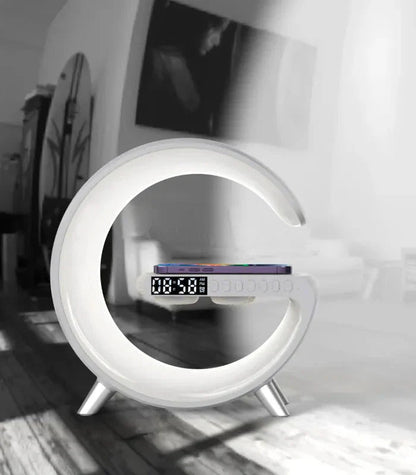 G-förmige LED Lampe Mit Lautsprecher – Multifunktionale Eleganz Für Ihr Zuhause 2