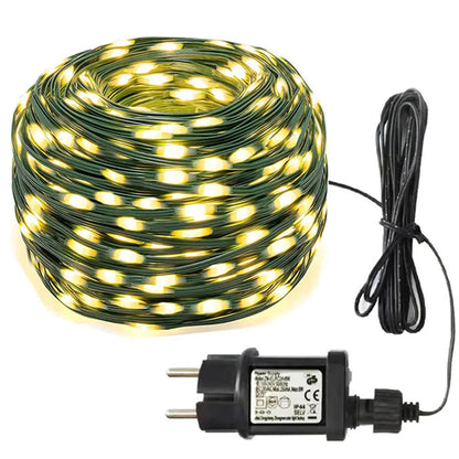 GLOWLINE LED-Lichterkette Outdoor – Wasserdichtes Lichtspiel für Feste 1