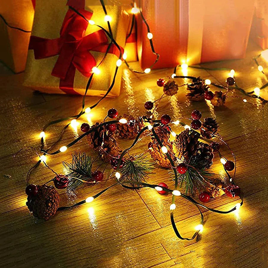 GLOWLINE LED-Lichterkette Outdoor – Wasserdichtes Lichtspiel für Feste 4