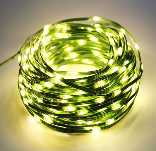 GLOWLINE LED-Lichterkette Outdoor – Wasserdichtes Lichtspiel für Feste 8