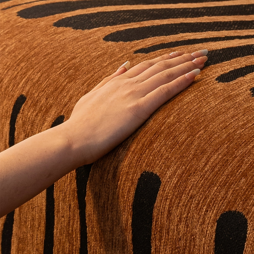 Geometrischer Tribal-Chenille-Sofabezug – Hochwertiger Schutz und Stil für Ihr Wohnzimmer 7