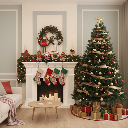 Glänzende Weihnachtskugeln Set 4er – Festliche Akzente Für Ihr Zuhause 1