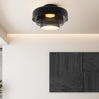 GlassLuxe Moderne Deckenlampe – Stilvolle Eleganz Für Ihr Wohnzimmer 3