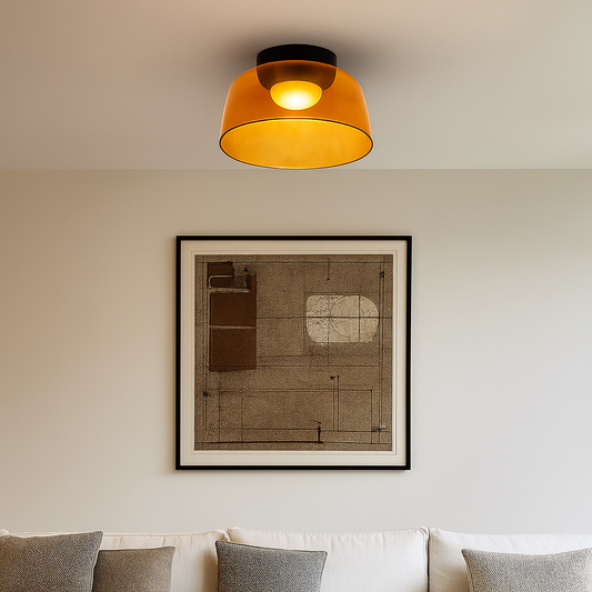 GlassLuxe Moderne Deckenlampe – Stilvolle Eleganz Für Ihr Wohnzimmer 5