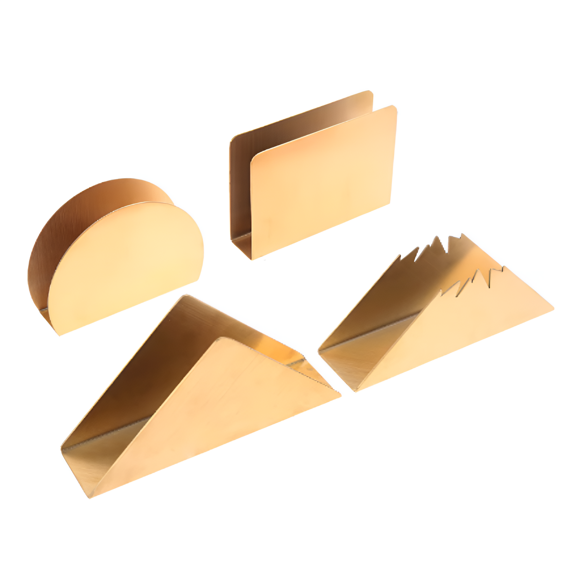 Goldmetallischer Serviettenhalter – Elegante Tischdekoration für Jeden Anlass 7