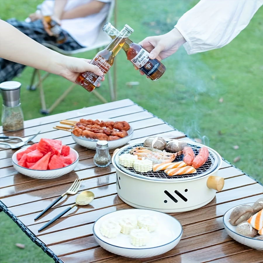 Gourmet Grill – Tragbarer Edelstahlgrill Für Unterwegs - Perfekte Wärmeverteilung Für Unvergessliche Grillmomente 7