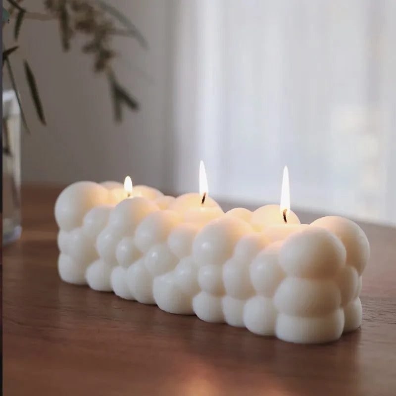 Große 29 cm Wolkenkerze Silikonform – Kreative Backform Für Einzigartige Kreationen 1