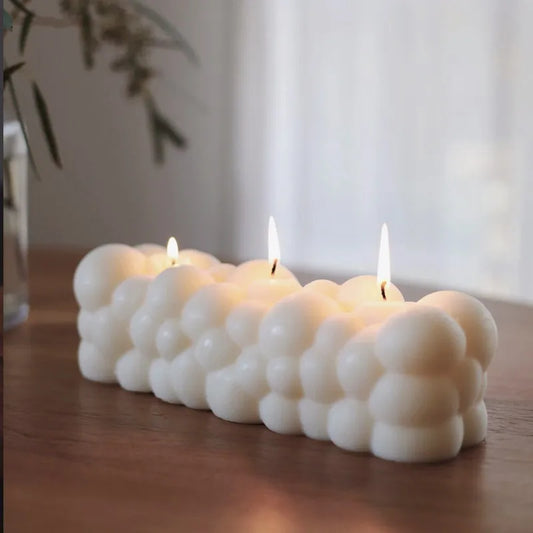 Große 29 cm Wolkenkerze Silikonform – Kreative Backform Für Einzigartige Kreationen 1