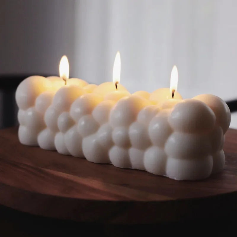 Große 29 cm Wolkenkerze Silikonform – Kreative Backform Für Einzigartige Kreationen 2