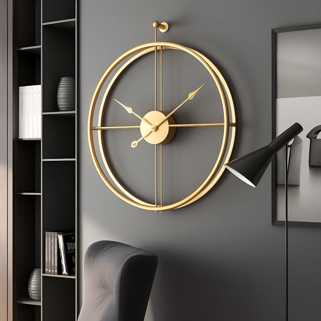 Große Geräuschlose Wanduhr Modern – Stilvolles Minimalistisches Design für Ihr Zuhause 3