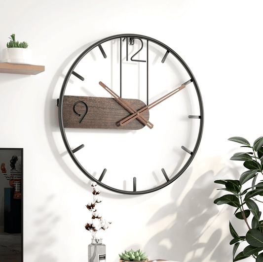Große Wanduhr Fusionclock – Stilvolle Eleganz für Jede Wand 0