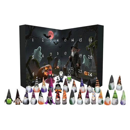 Halloween-Adventskalender 2025 – Handgefertigte Gnome Für Gruselige Freude 0