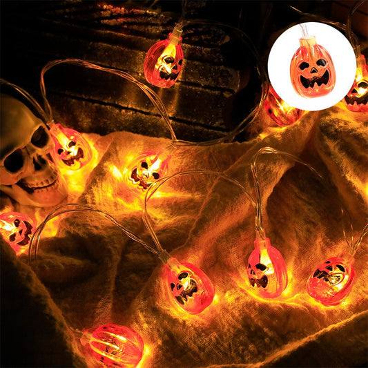 Halloween LED-Schädellichter 1,5 m – Gruselige Stimmung Für Ihre Feier 0