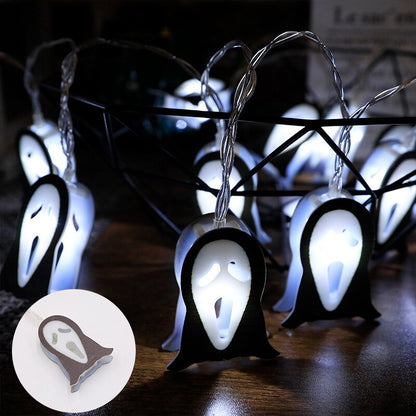 Halloween LED-Schädellichter 1,5 m – Gruselige Stimmung Für Ihre Feier 3