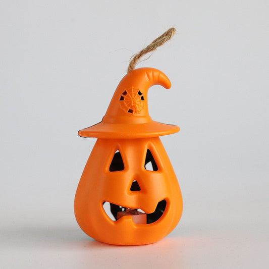Halloween LED Hängende Kürbislaterne – Gruselige Atmosphäre für Unvergessliche Feiern 0