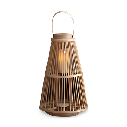 Handgefertigte Rattanlaterne – Gemütliches Licht für Ihren Garten 9