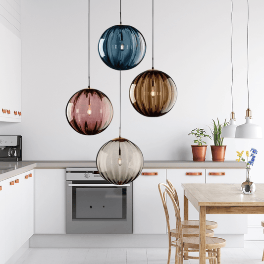 Hängelampe Glas Kristall – Elegante Lichtquelle für Stilvolles Ambiente 0
