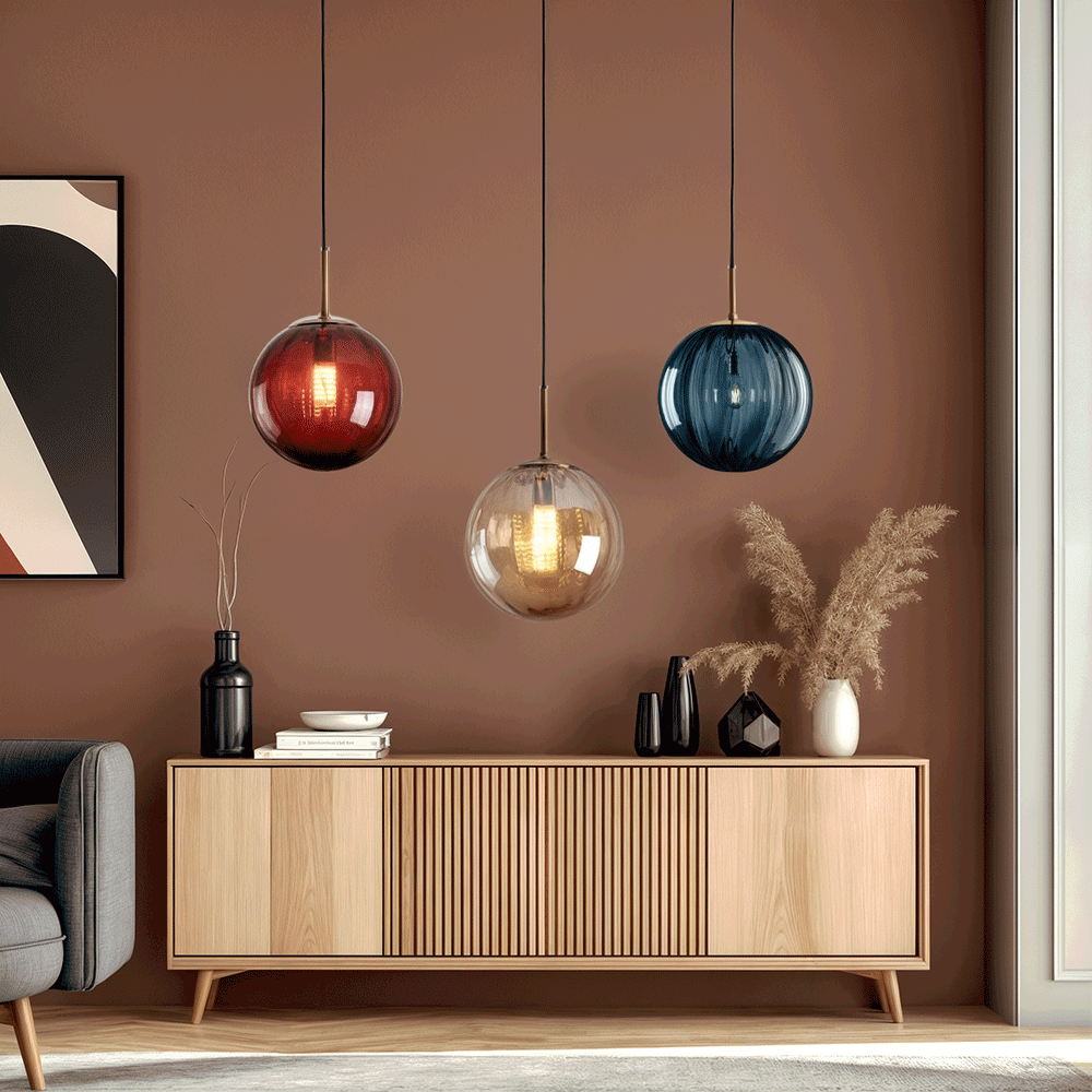 Hängelampe Glas Kristall – Elegante Lichtquelle für Stilvolles Ambiente 1