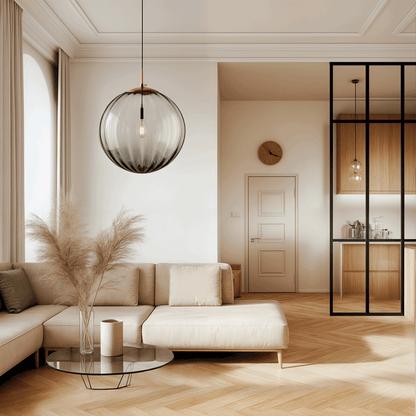 Hängelampe Glas Kristall – Elegante Lichtquelle für Stilvolles Ambiente 4
