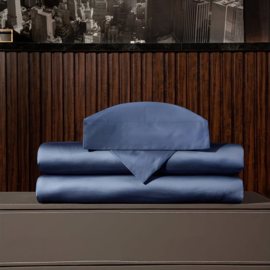 Hochwertiges Blaues Bettbezug-Set 240x240 – Beruhigende Eleganz Für Ihr Schlafzimmer 1