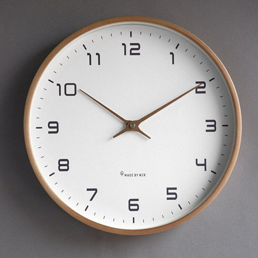 Holz Wanduhr Skandinavische Einfachheit – Zeitloses Design Für Ihr Zuhause 0