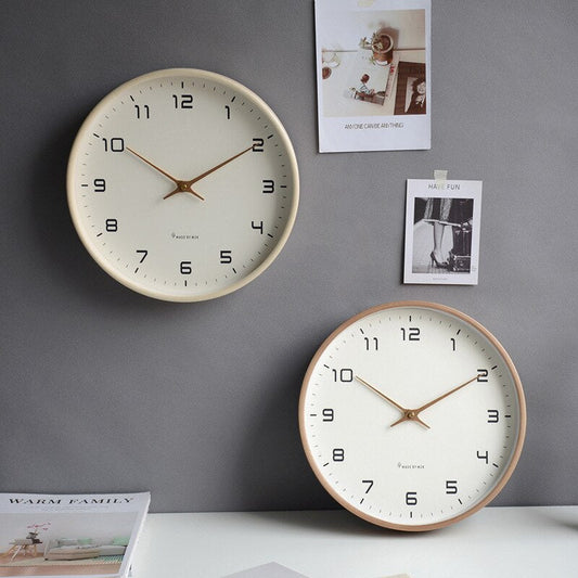 Holz Wanduhr Skandinavische Einfachheit – Zeitloses Design Für Ihr Zuhause 1