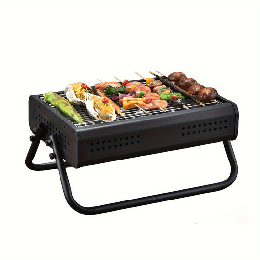 Holzkohle BBQ-Set – Kompakter Grill Für Unvergessliche Momente 0