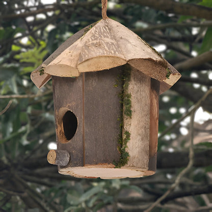 Holzkolibrie Vogelhaus – Rustikale Nistkiste Für Ihren Garten 1