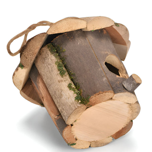 Holzkolibrie Vogelhaus – Rustikale Nistkiste Für Ihren Garten 4