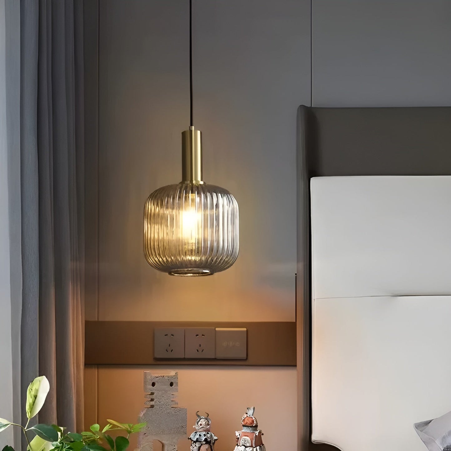 Hued Ribbed Pendelleuchte Vintage – Stilvolle Beleuchtung für Ihr Zuhause 4