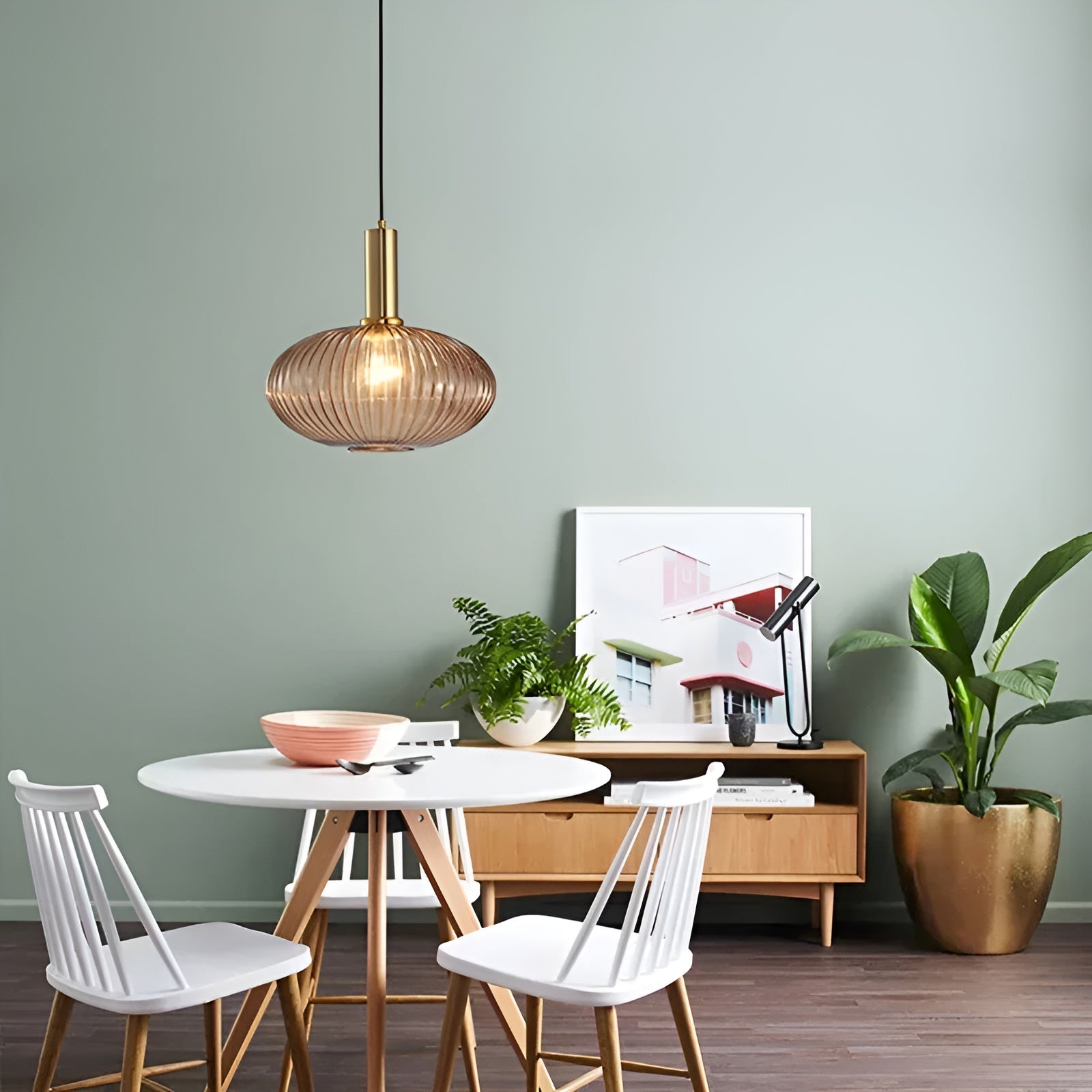 Hued Ribbed Pendelleuchte Vintage – Stilvolle Beleuchtung für Ihr Zuhause 7