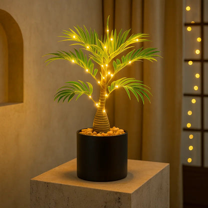 Inselpalmenlampe – Elegantes Design für Entspannende Momente 0
