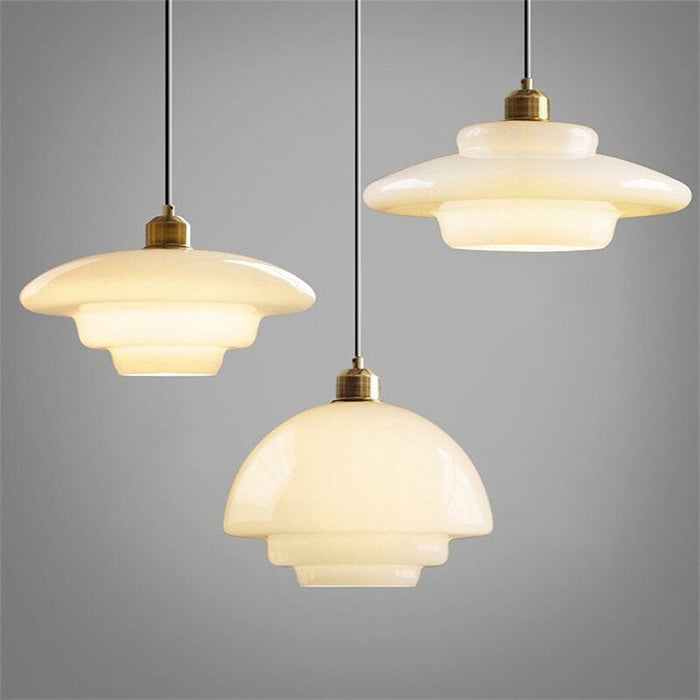 Ivoor Glazen Hängelampe – Elegante Pendelleuchte für Stilvolles Ambiente 5