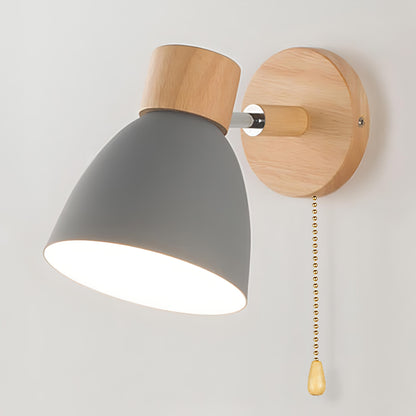 JANDIEL - Skandinavische Moderne Holz-Wandlampe – Stimmungsvolle Lichtakzente für Ihr Zuhause 2