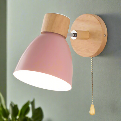 JANDIEL - Skandinavische Moderne Holz-Wandlampe – Stimmungsvolle Lichtakzente für Ihr Zuhause 7