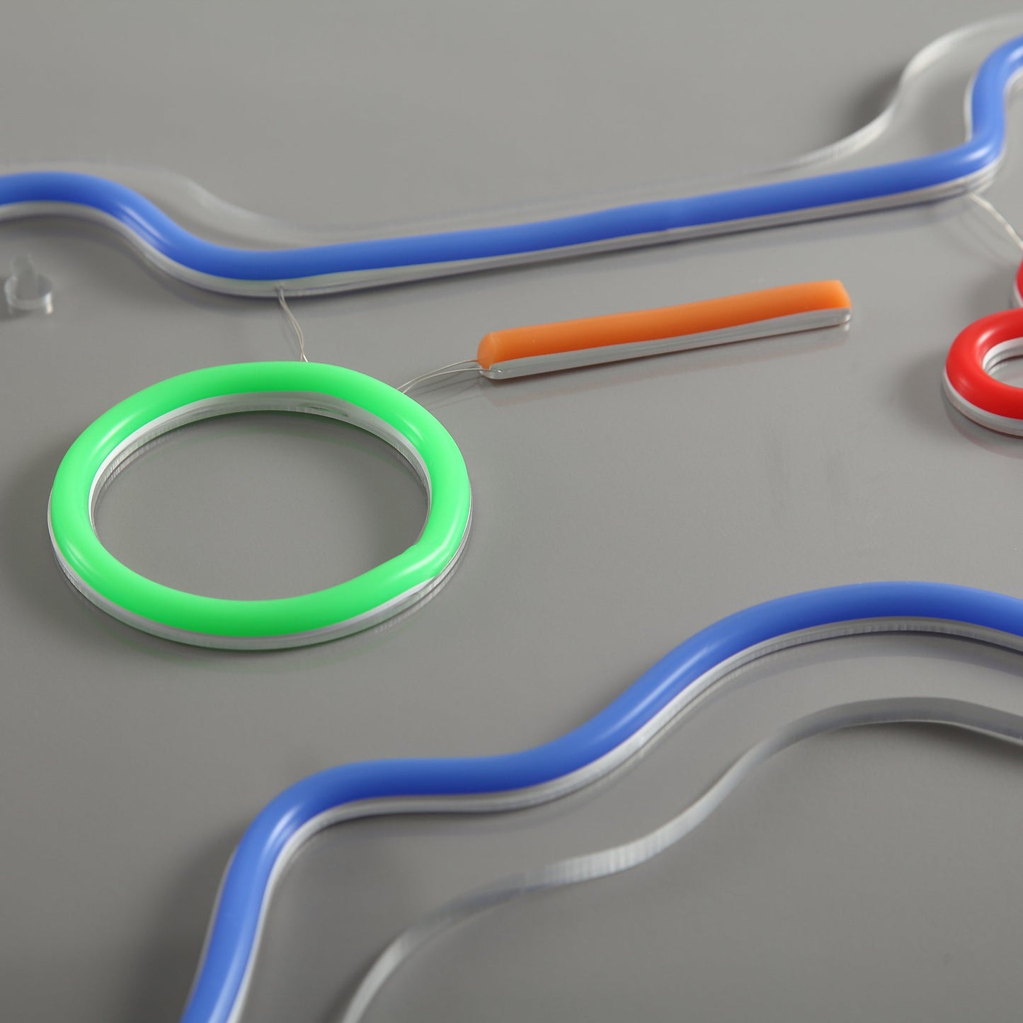 Joystick Neon Wandleuchte – Lebendige Farben Für Gamer 3