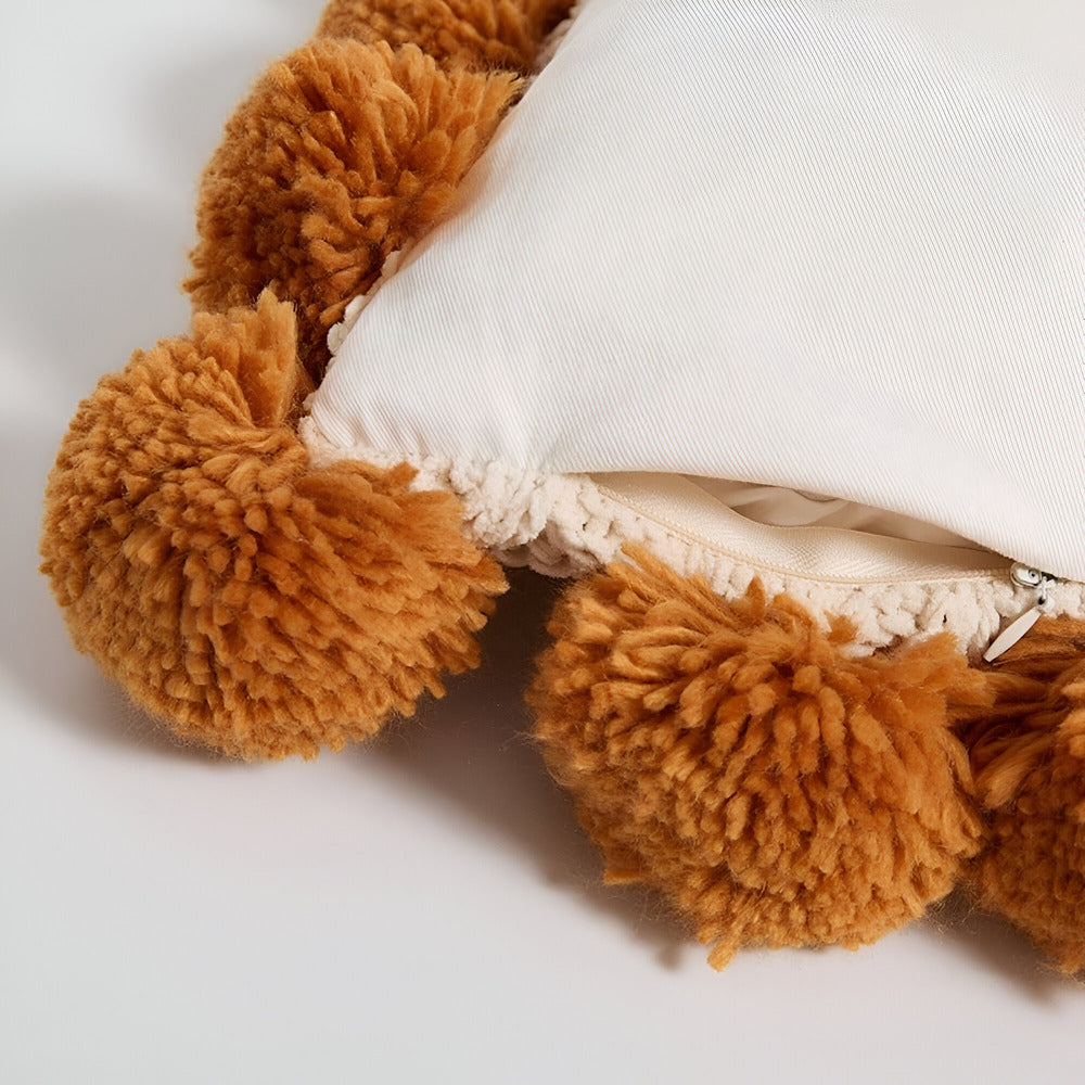 **KISSENBEZUG MIT QUASTEN – ELEGANTES POMPOM-DESIGN FÜR JEDEN RAUM** 6