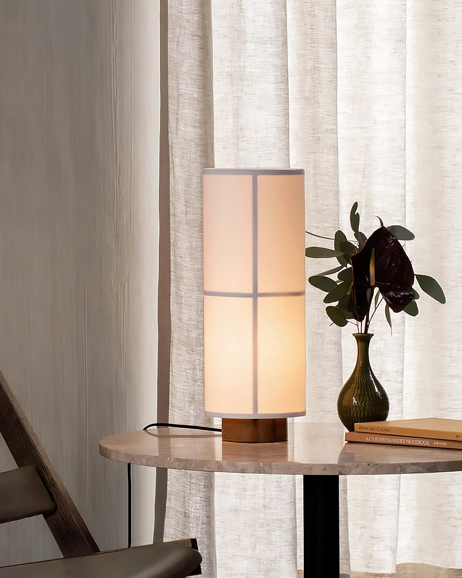**KUMO LINEN TISCHLAMPE – Sanfte Beleuchtung für Entspannte Atmosphären** 6