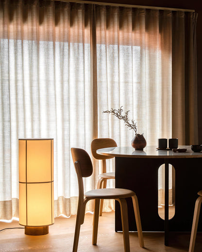 **KUMO LINEN TISCHLAMPE – Sanfte Beleuchtung für Entspannte Atmosphären** 7