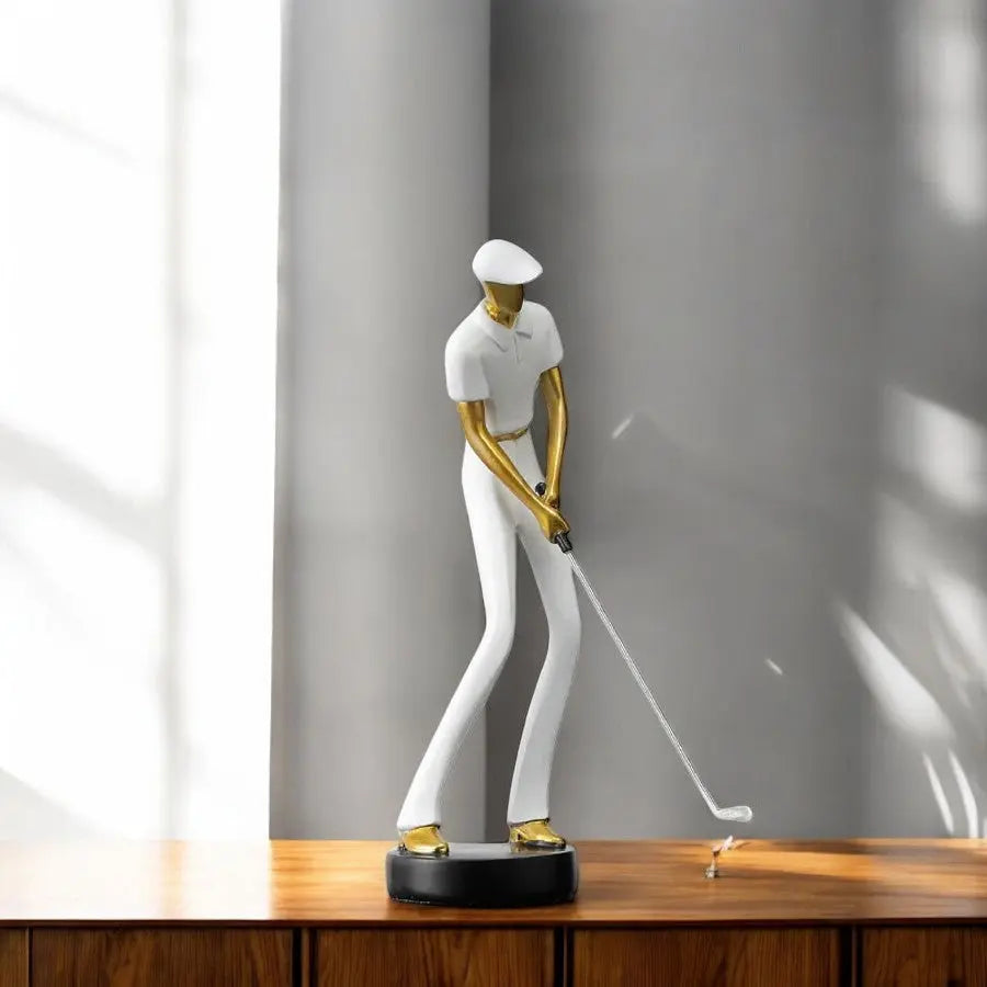 Kelly Swing Golfskulpturen – Elegante Darstellung von Bewegung 0
