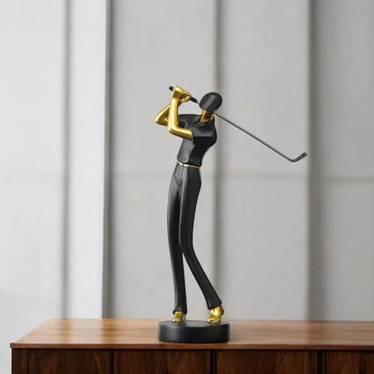Kelly Swing Golfskulpturen – Elegante Darstellung von Bewegung 10