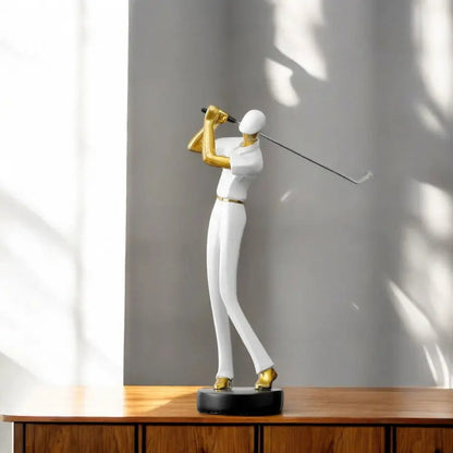 Kelly Swing Golfskulpturen – Elegante Darstellung von Bewegung 2