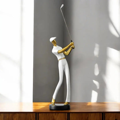Kelly Swing Golfskulpturen – Elegante Darstellung von Bewegung 3