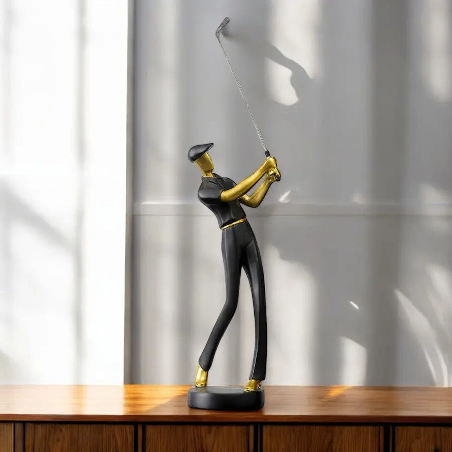 Kelly Swing Golfskulpturen – Elegante Darstellung von Bewegung 9