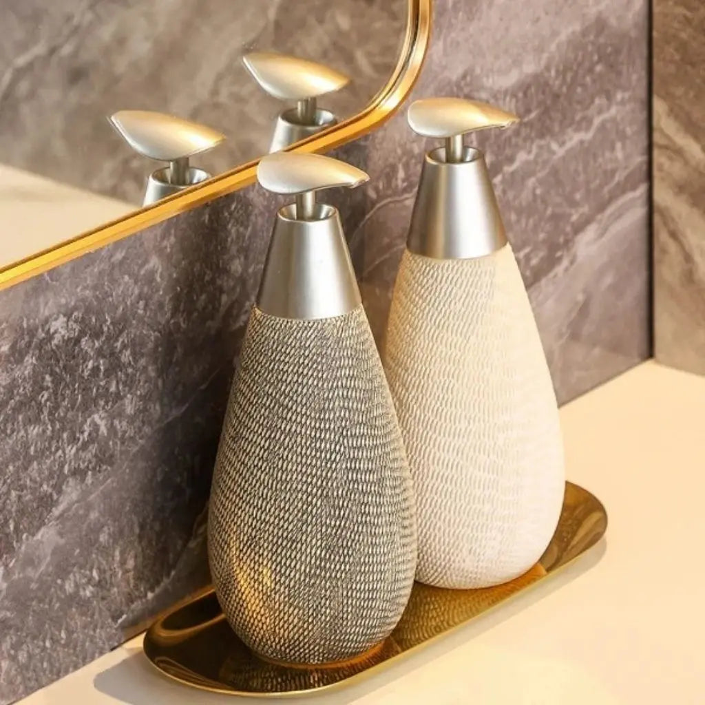 Kenji Keramik-Lotionsspender – Stilvolles Retro-Design Für Elegante Bäder 1