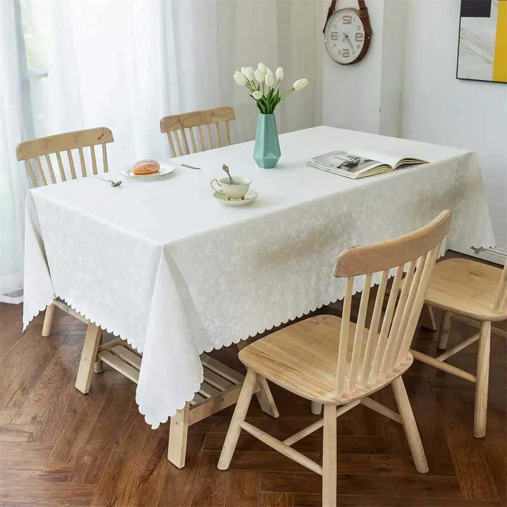 Kitinjoy Rechteck Tischdecke – Wasserdichtes Tischtuch Für Jeden Anlass 7