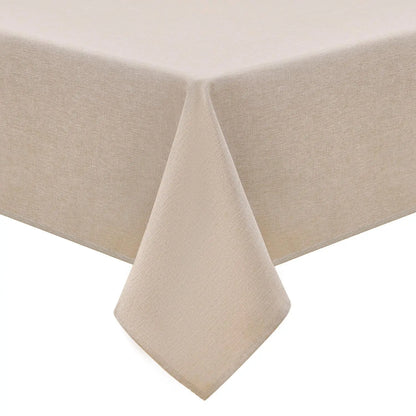 Kitinjoy Rechteckige Tischdecke Aus Leinen – Elegantes Wasserdichtes Design Für Jeden Anlass 2