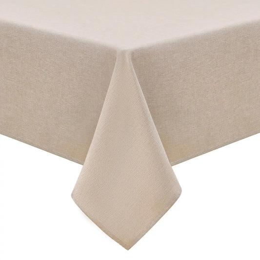 Kitinjoy Rechteckige Tischdecke Aus Leinen – Elegantes Wasserdichtes Design Für Jeden Anlass 2