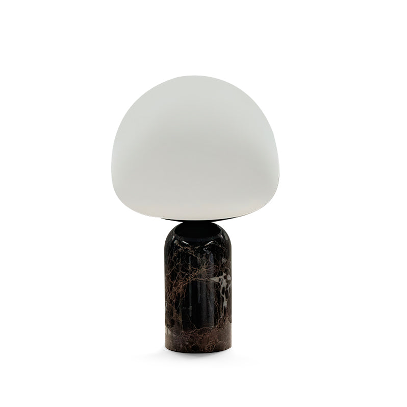 Kizu Tischlampe – Elegante Marmor- und Glasleuchte 0